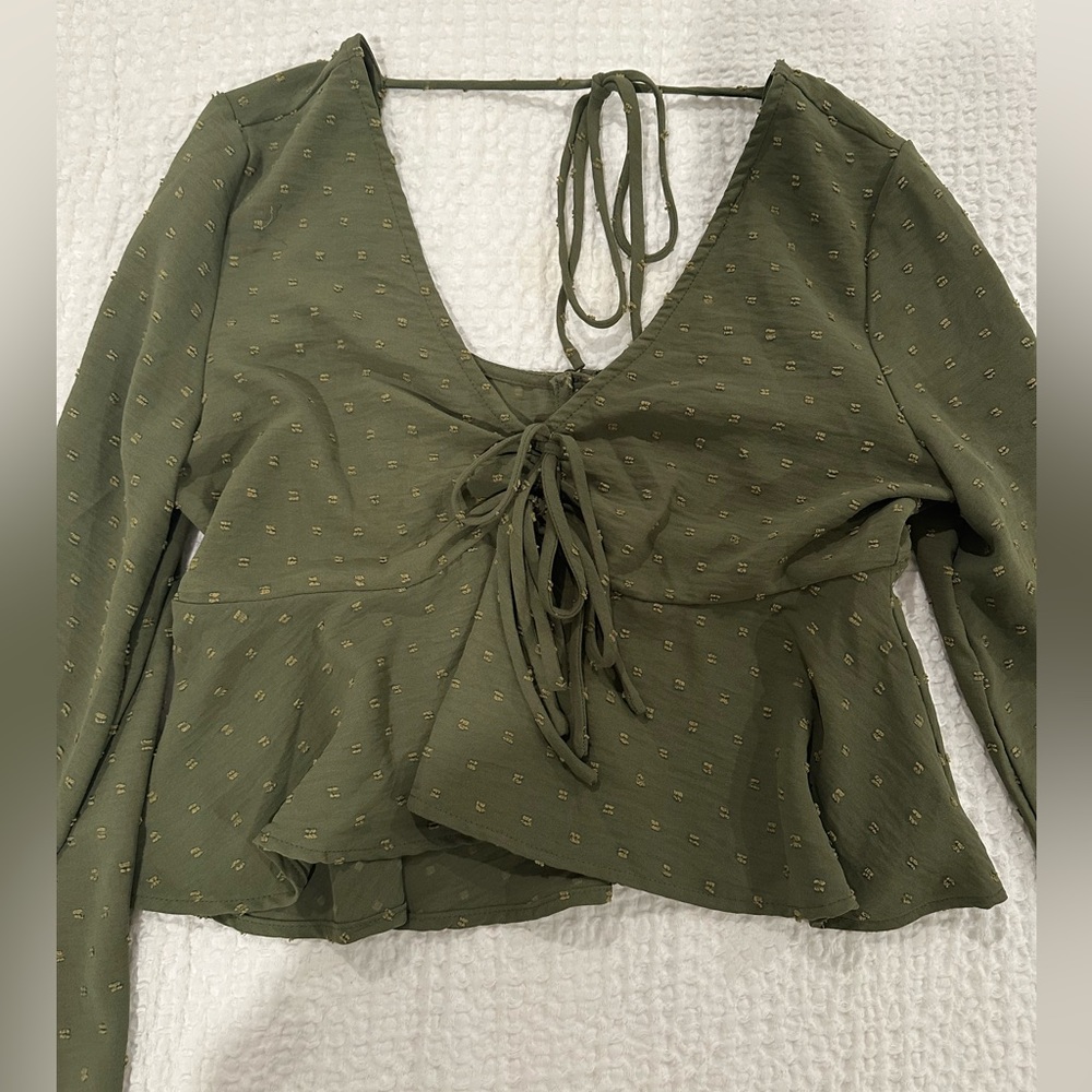 Altar’d State cropped blouse